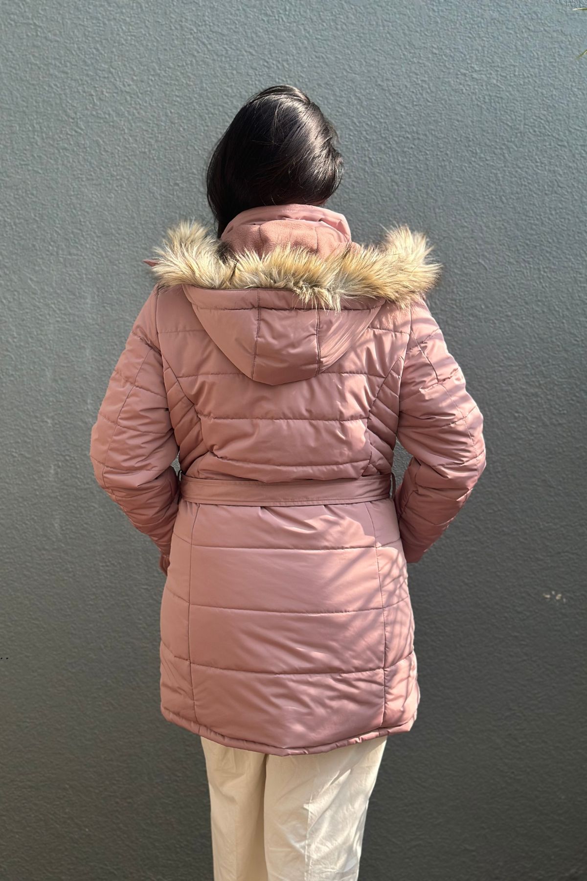 Rose Fleece Lined Hooded Parka Jacket | Women